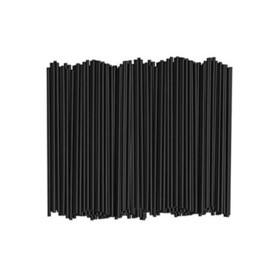 5' SIP & MIX BLACK COCKTAIL STRAWS